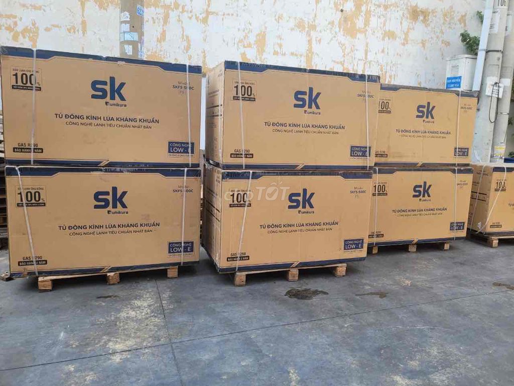 Tủ đông kính lùa Sumikura SKFS-500C 500L mới