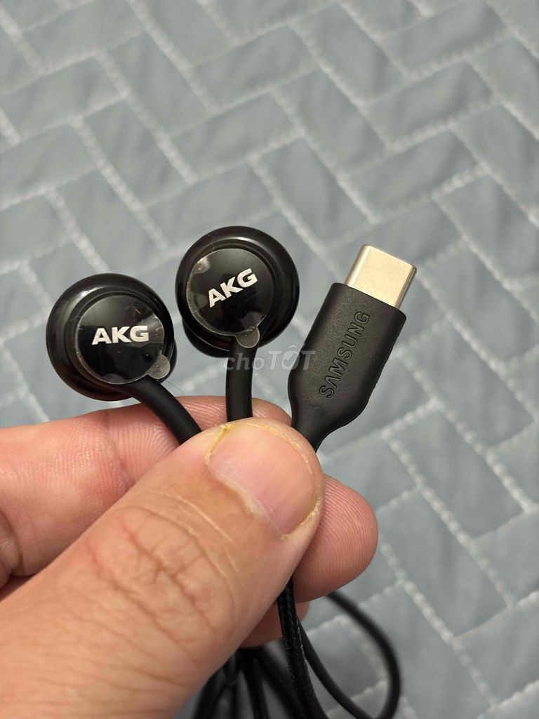 Tai nghe Samsung AKG Type-C Đen. Mua bán Tivi, Âm thanh tại Quận Hà Đông Hà Nội được đăng bởi Hoa Bưởi hình 1
