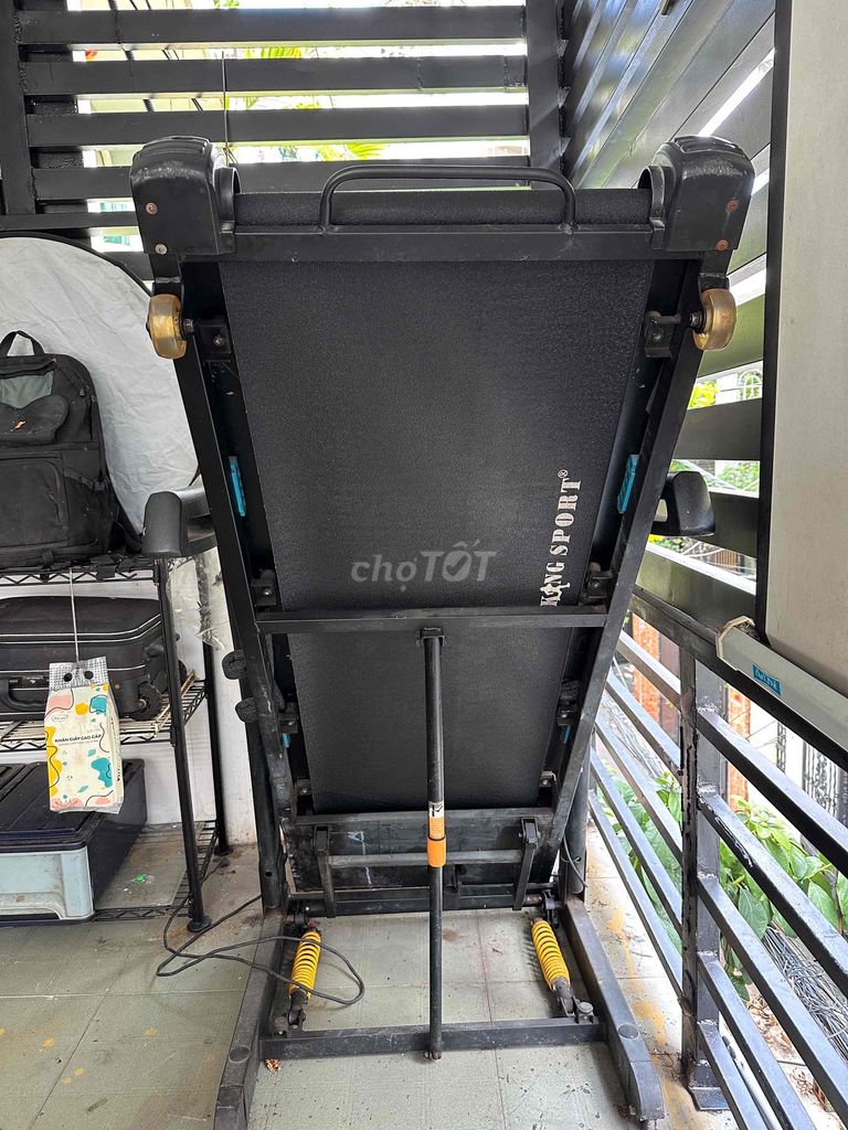 Máy chạy bộ điện KingSport Hero Gấp gọn Đen. Mua bán Đồ thể thao, Dã ngoại tại Quận 10 Tp Hồ Chí Minh được đăng bởi Đức Huy hình 1