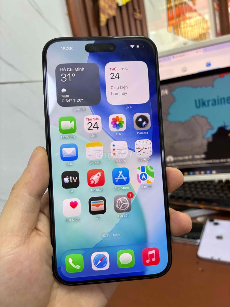 Apple iPhone 16 Plus 128GB lock eid 2 sim 99%. Mua bán Điện thoại tại Quận Lê Chân Hải Phòng được đăng bởi hoang anh hình 1