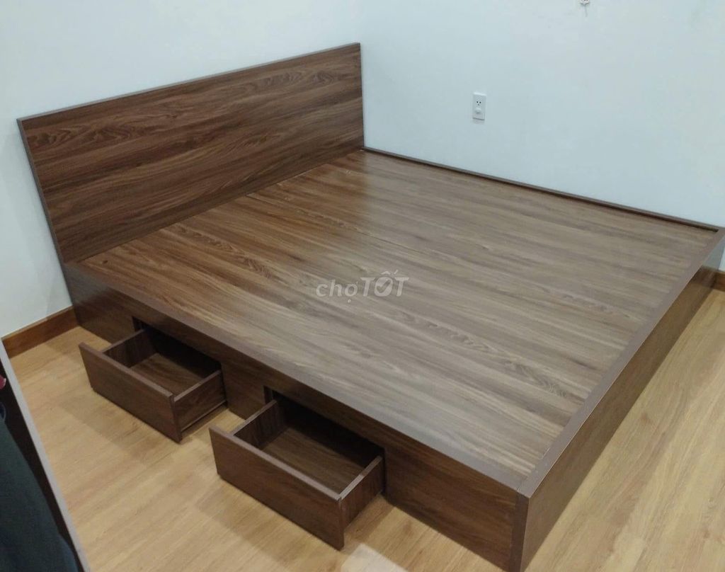 GiườNG Gỗ MDF CA0 CấP,Sang Trọng!Đầy Đủ KíCH Thước