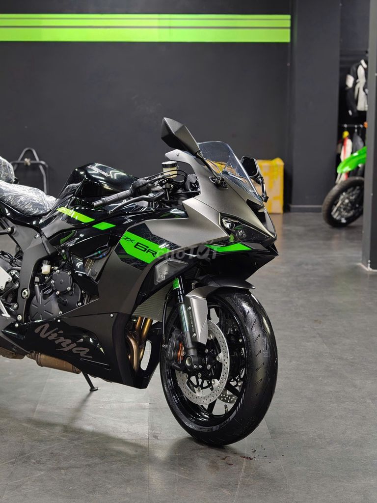 hàng mới Kawasaki Ninja ZX-6R 2026 Đen, Xanh lá ABS - 133204614