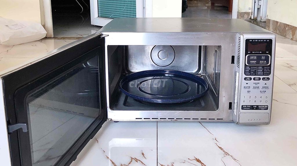 lò vi sóng cao cấp Sharp 27l nướng đối lưu inox