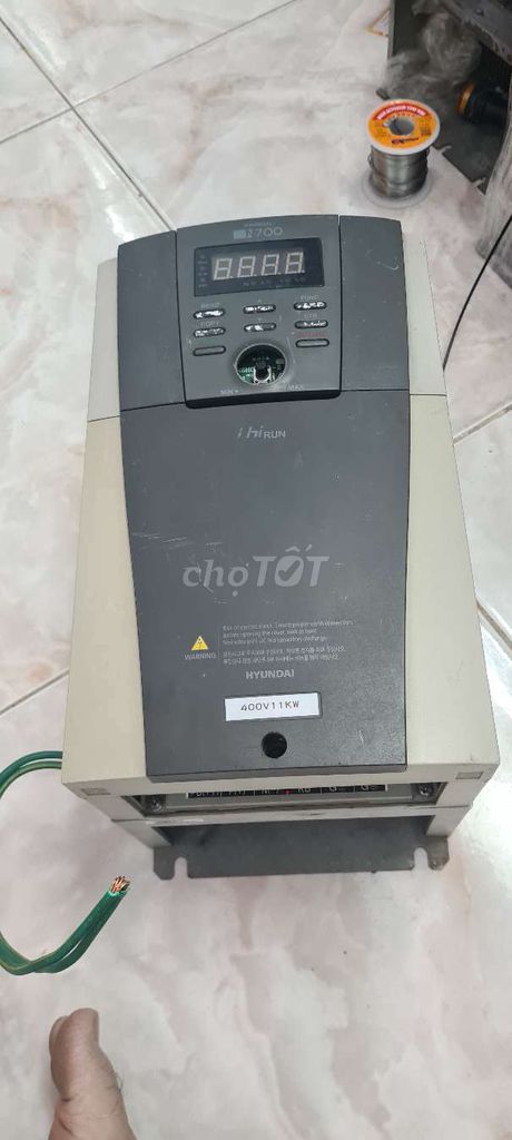 Biến tần 1pha ra 380v mô tơ full 5.5kw