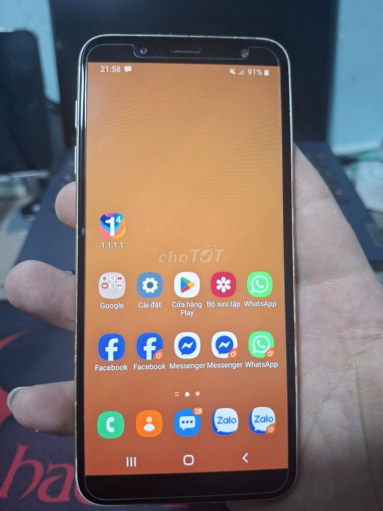 Samsung J6 3GB/32GB Gold Đã sử dụng. Mua bán Điện thoại tại Quận 5 Tp Hồ Chí Minh được đăng bởi Hội Đồ Điện Tử hình 1