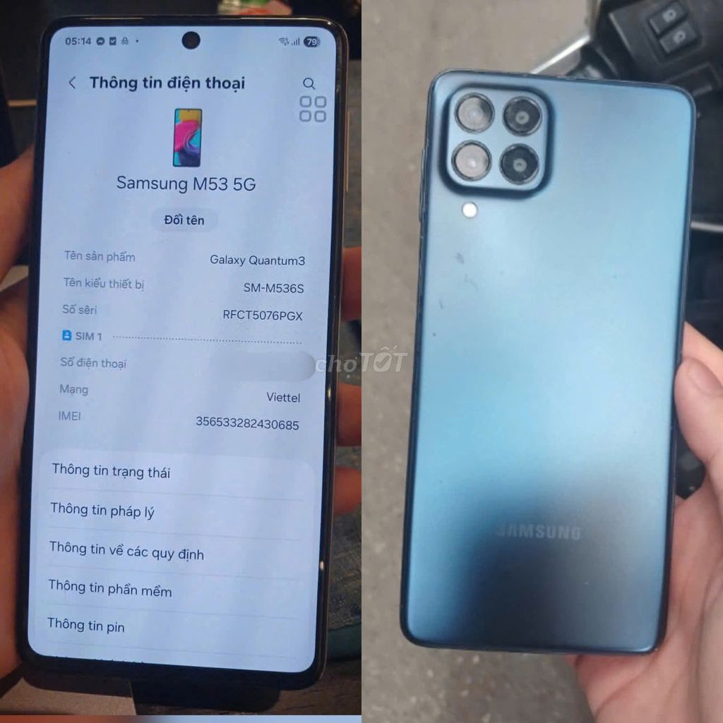 Samsung M53 5G, A33 5G, M33 5G, M23 5G, A05s . Mua bán Điện thoại tại Quận Đống Đa Hà Nội được đăng bởi Nguyễn Minh hình 1