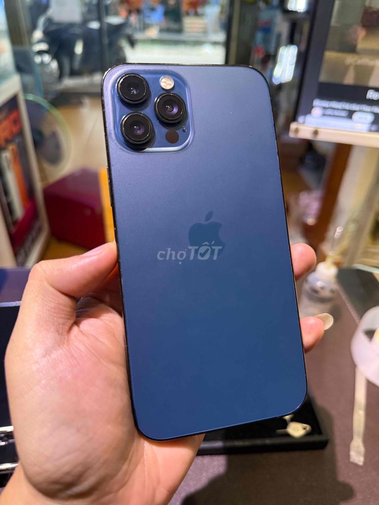 iPhone 12 Pro Max 128GB Xanh 2 sim đã thay màn. Mua bán Điện thoại tại Thành phố Thủ Đức Tp Hồ Chí Minh được đăng bởi Minh Sang Store Góp Bao Nợ Xấu hình 1