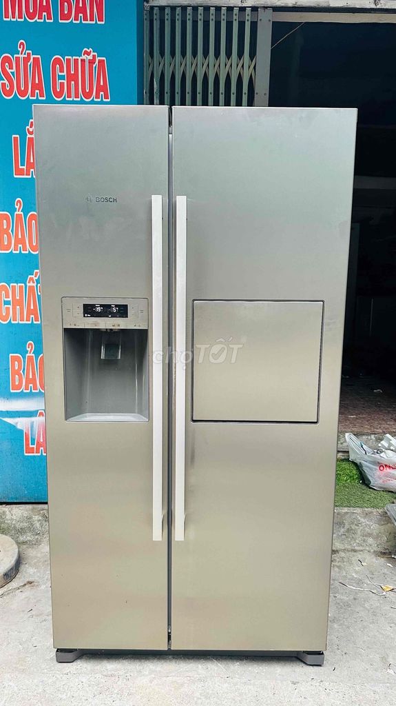 Tủ lạnh Bosch Side by Side Bạc. Mua bán Tủ lạnh tại Quận Hà Đông Hà Nội được đăng bởi Bui Tien Dai hình 1