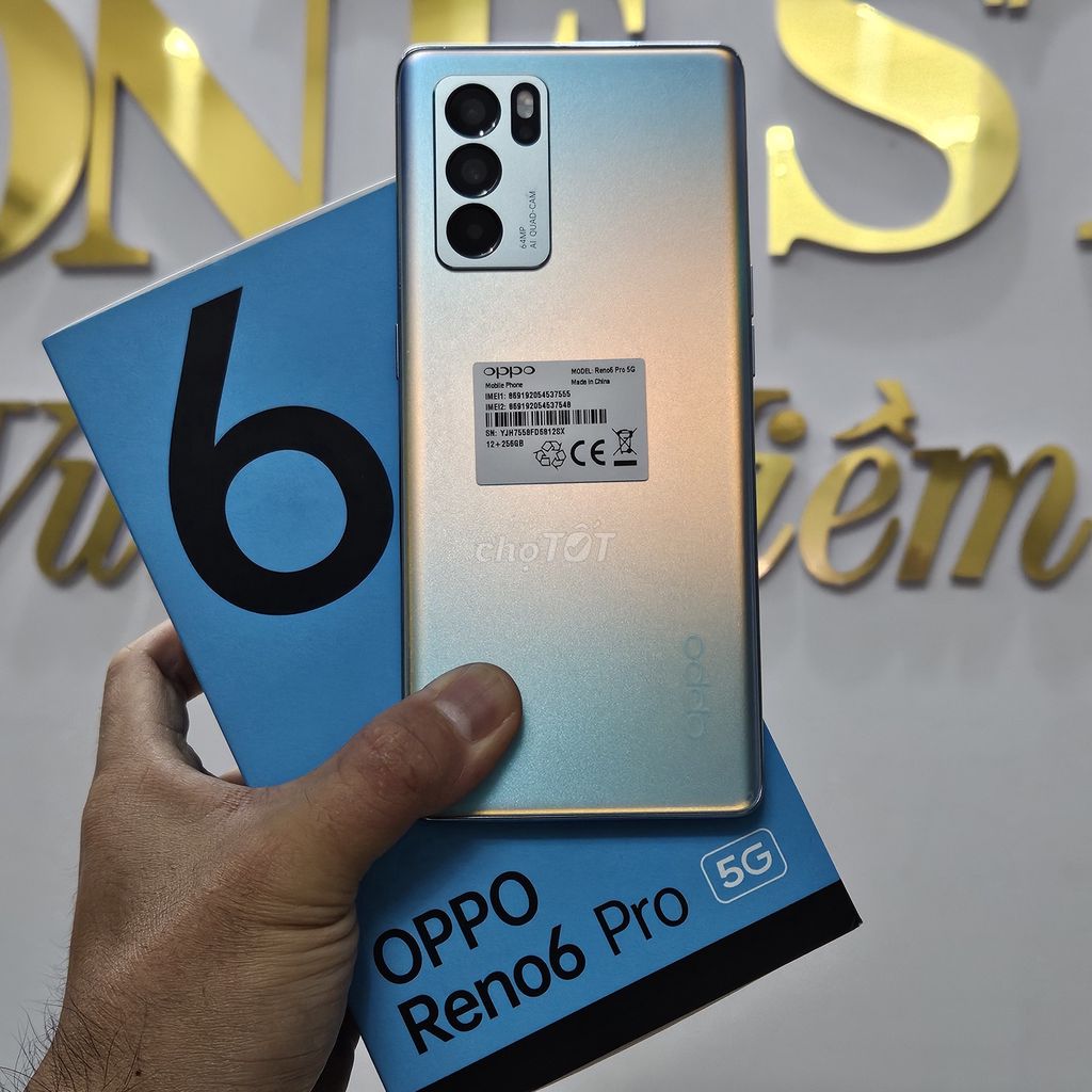 Oppo Reno 6 Pro 5G full box 2 sim 12/256gb |góp 0đ. Mua bán Điện thoại tại Quận Thanh Khê Đà Nẵng được đăng bởi Cửa hàng Zinphones  hình 1