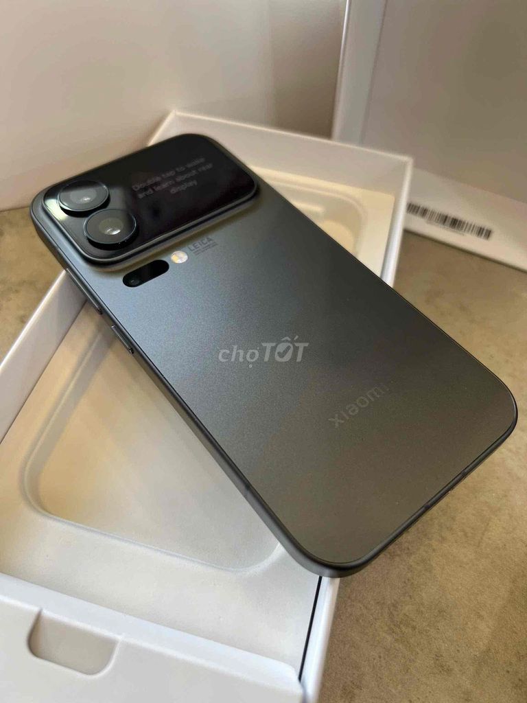 Xiaomi 17 Pro 12GB/256GB Đen Like New 99% FullBox. Mua bán Điện thoại tại Quận 8 Tp Hồ Chí Minh được đăng bởi CA REM BÁN TÁO hình 1