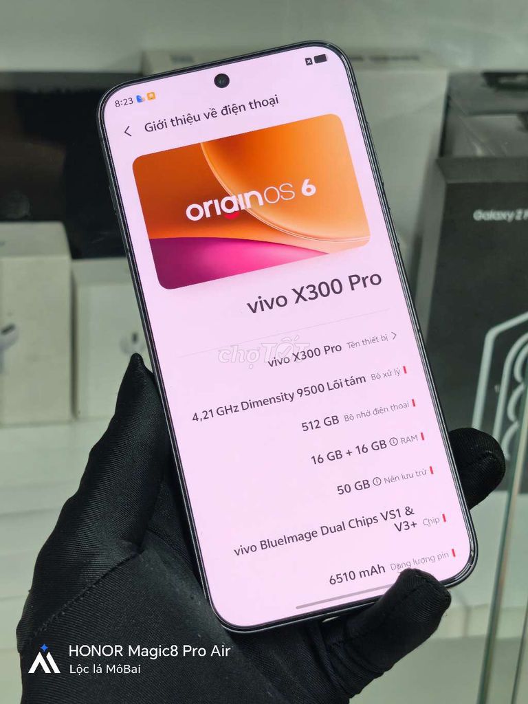 Vivo X300 Pro 512GB Đen. Mua bán Điện thoại tại Thành phố Đà Lạt Lâm Đồng được đăng bởi Lộc Lá Mô Bai hình 1