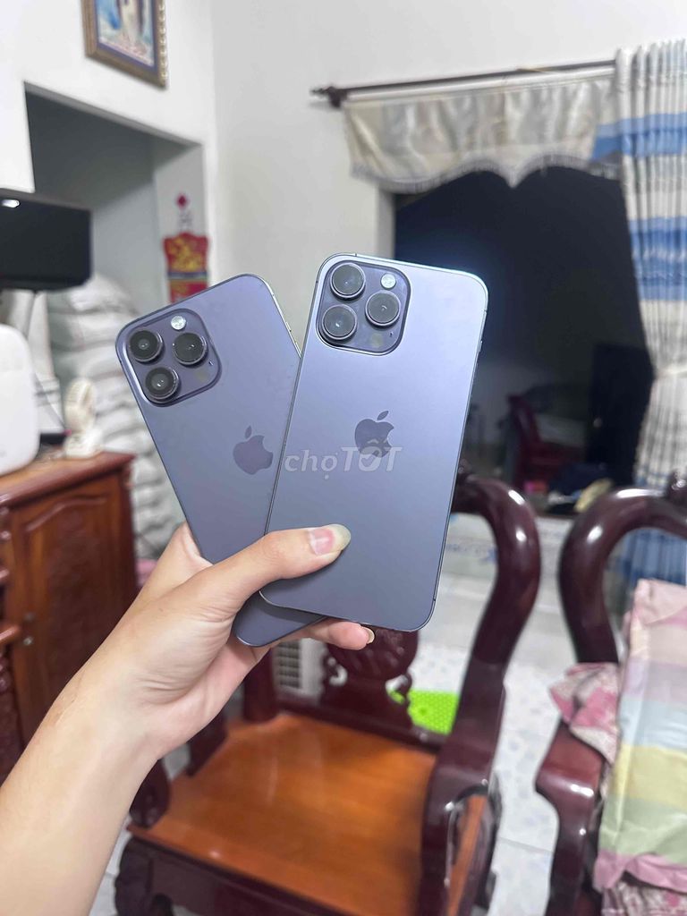 Apple iPhone 14 Pro Max Tím Đã thay màn hình 120hz. Mua bán Điện thoại tại Thành phố Biên Hòa Đồng Nai được đăng bởi Vũ Nhật Duy Anh hình 1