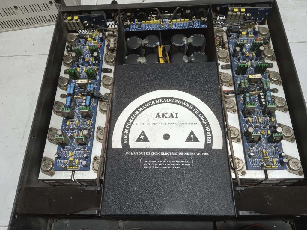 Main(cục đẩy) AKAI model:ACP-1500M made in Japan