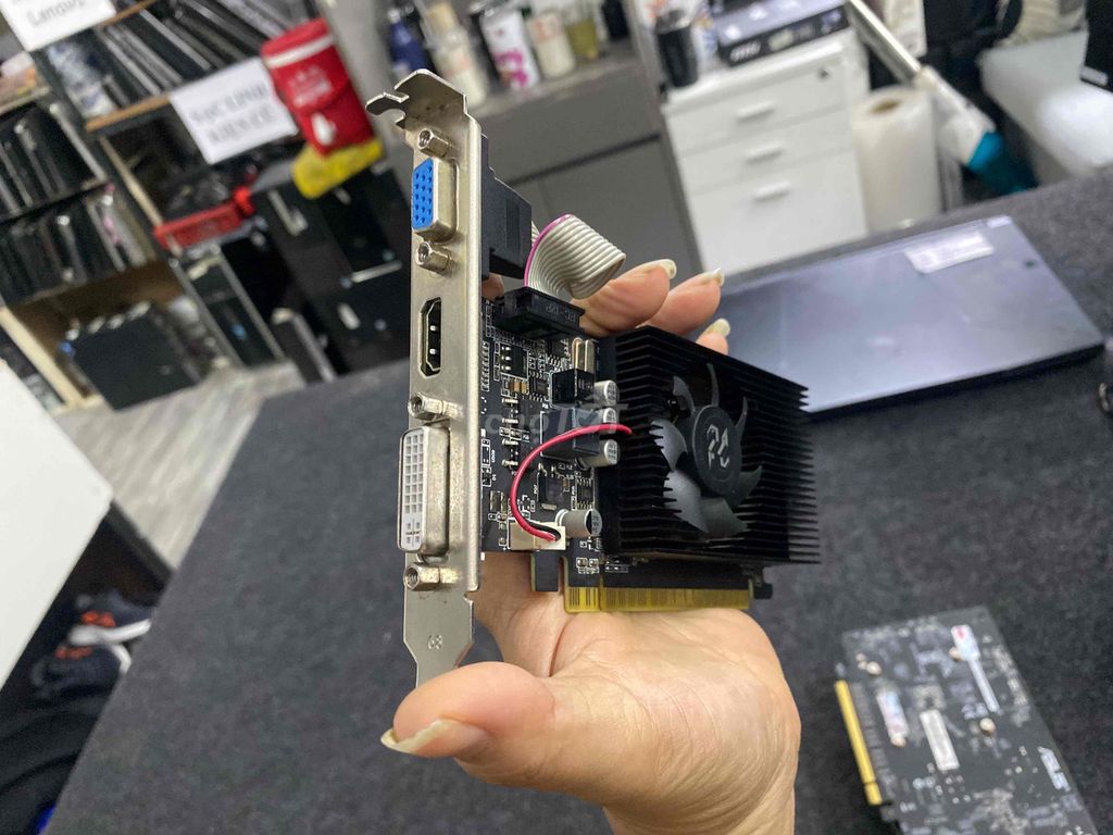 CARD MÀN HÌNH GT630 2GB CHẠY KHOẺ ỔN ĐỊNH. Mua bán Linh kiện (RAM, Card...) tại Quận Gò Vấp Tp Hồ Chí Minh được đăng bởi ngọc trang hình 1