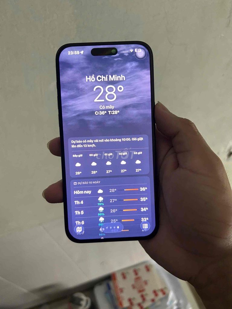 iPhone 15 Pro Max 256GB Đen. Mua bán Điện thoại tại Quận Cái Răng Cần Thơ được đăng bởi Nguyễn Nhật Huy hình 1
