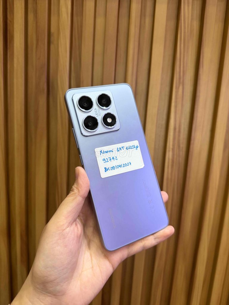 Xiaomi 14T 512GB zin đẹp Bh 9/4/2027. Mua bán Điện thoại tại Quận 10 Tp Hồ Chí Minh được đăng bởi Đăng Sơn Store hình 1