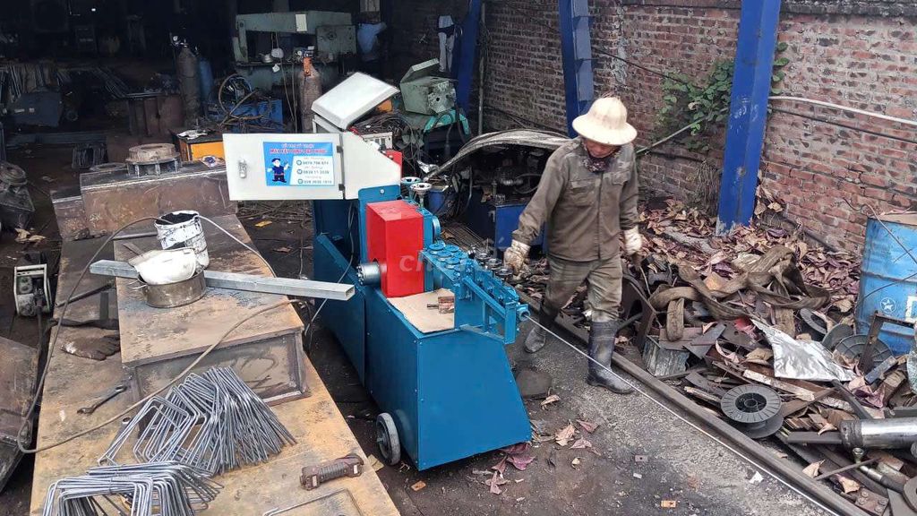 Máy bẻ đai sắt Tay dê tự động. Mua bán Đồ chuyên dụng, Giống nuôi trồng tại Huyện Hóc Môn Tp Hồ Chí Minh được đăng bởi Máy bẻ đai tự động hình 1