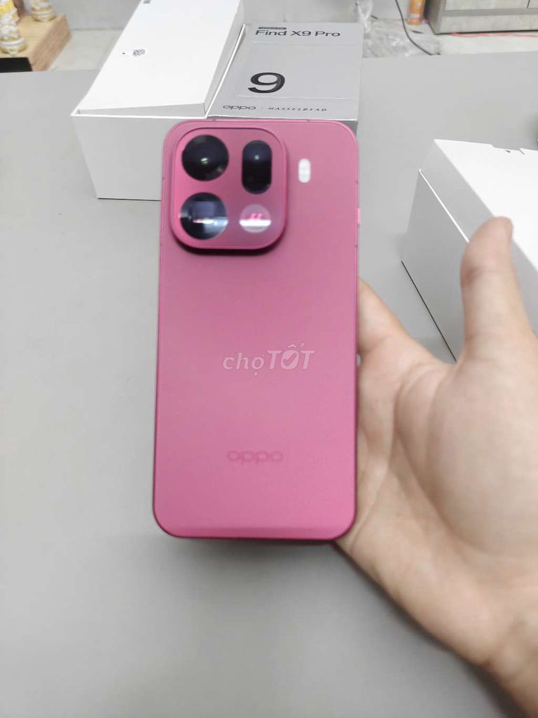 Oppo Find X9 Pro 16GB/512GB Hồng có GL. Mua bán Điện thoại tại Thành phố Thủ Đức Tp Hồ Chí Minh được đăng bởi AVG Mobile hình 1