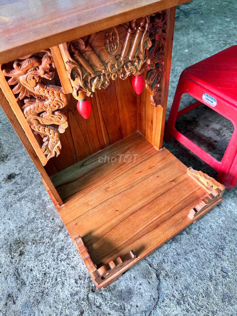 Bàn thờ Thần Tài Gỗ ghép. Mua bán Nội thất, đồ gia dụng khác tại Thành phố Thủ Đức Tp Hồ Chí Minh được đăng bởi Lâm Quốc Cường hình 1