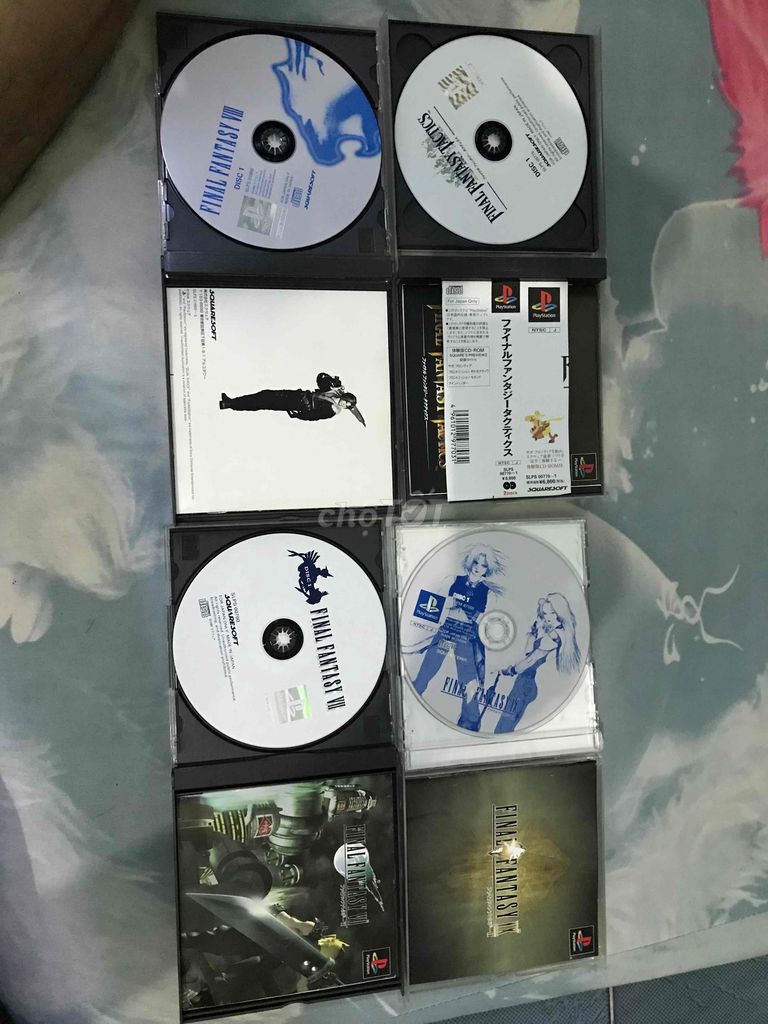 Đĩa game PS1 SquareSoft Final Fantasy Nhật Bản. Mua bán Thiết bị chơi game tại Huyện Bình Chánh Tp Hồ Chí Minh được đăng bởi Nguyễn Trâm hình 1