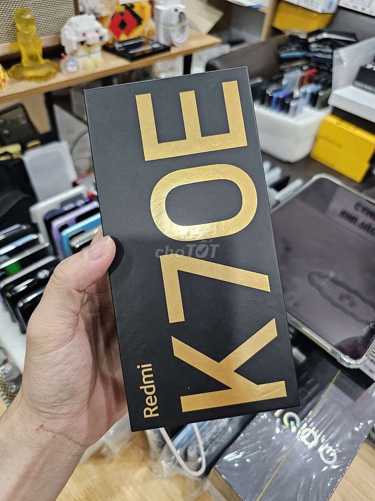 XIAOMI REDMI K70E ĐEN FULLBOX 12/256G KEN 99% KHỎE