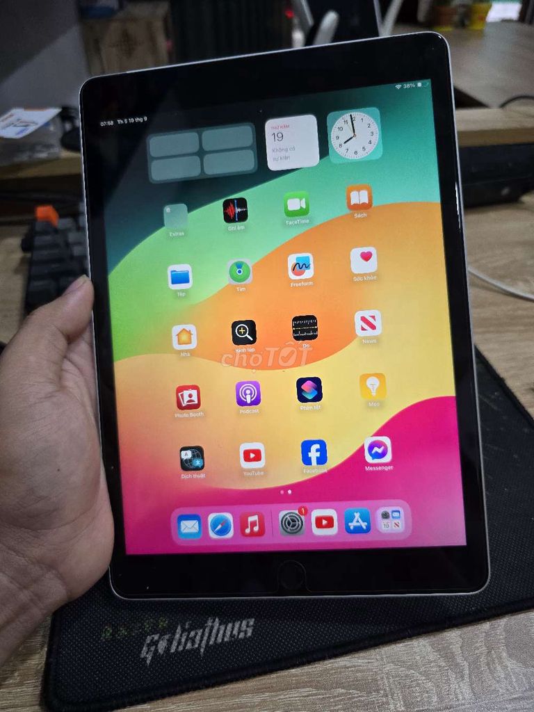 Ipad gen 9 new 99% đẹp keng bypass icloud.