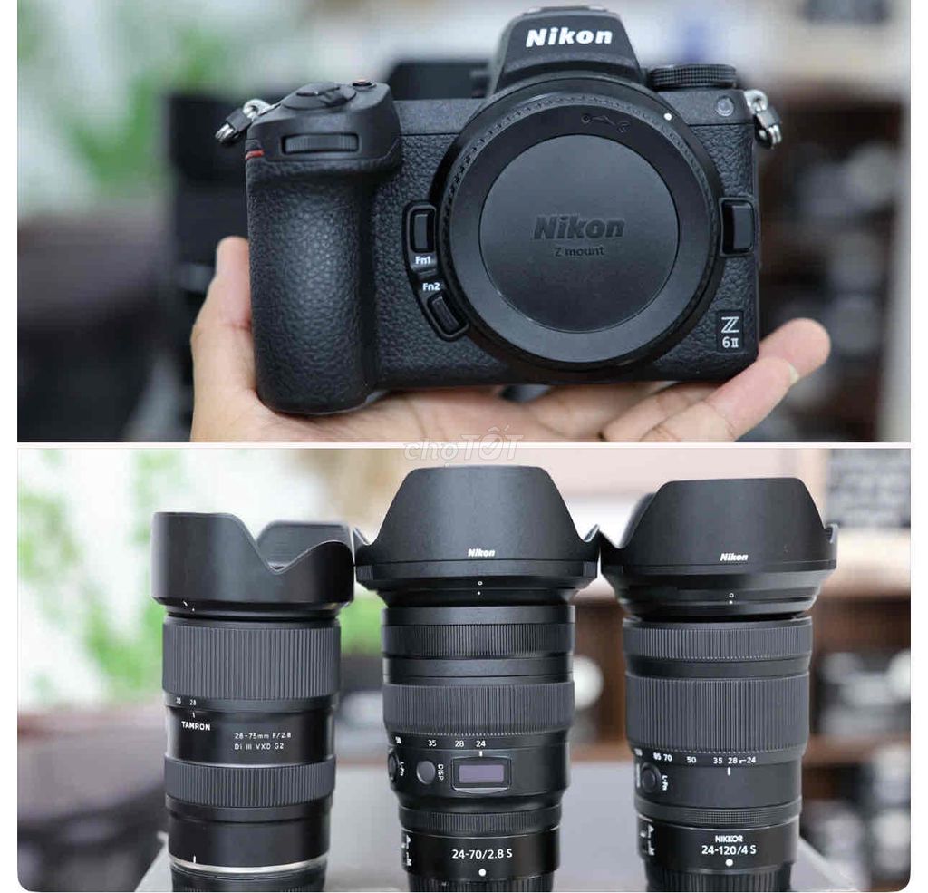 Máy ảnh Nikon Z6 II Đen. Mua bán Máy ảnh, Máy quay tại Thành phố Phan Thiết Bình Thuận được đăng bởi Quang Trường hình 1