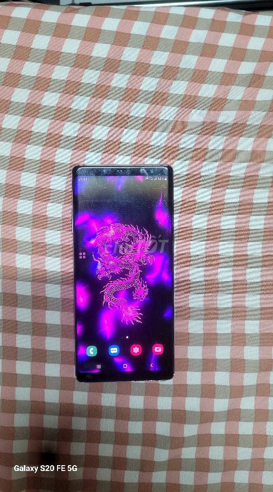Samsung Note 8 Đen 2 sim ám lưu ảnh vân tay 1 chạm pin trâu. Mua bán Điện thoại tại Quận 6 Tp Hồ Chí Minh được đăng bởi Hội Đồ Điện Tử hình 1