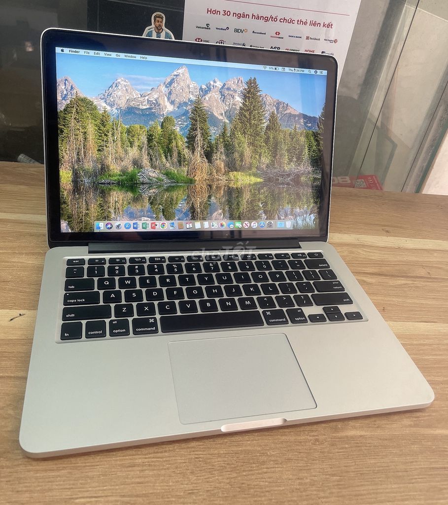 Macbook Pro Rentina Core I5, Ram 8Gb,SSD, 13.3" Rẻ