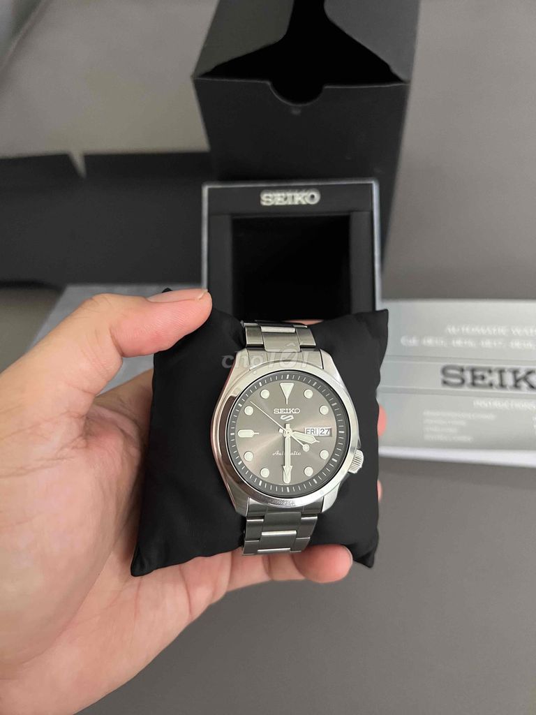 Bán đồng hồ seiko5 automatic máy 4r36a lướt đẹp99%