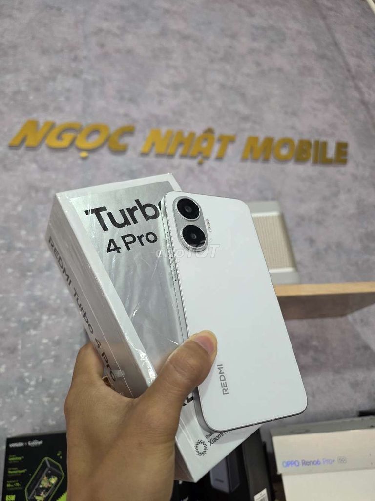 Redmi Turbo 4 Pro (12/256) FullBox Zin Mạnh. Mua bán Điện thoại tại Thành phố Buôn Ma Thuột Đắk Lắk được đăng bởi Nguyễn Ngọc Nhật hình 1
