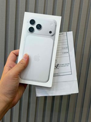 17 Pro Max 256GB Bạc VN New Seal BH 12T Imei 72636