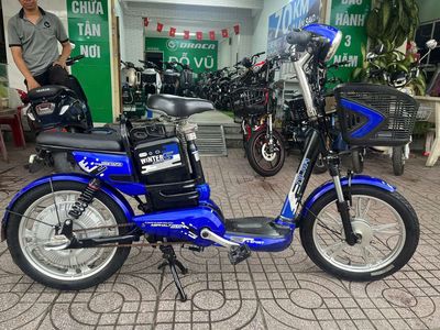 Xe đạp điện Nijia Winters Xanh dương. Mua bán Xe điện tại Huyện Cao Lãnh Đồng Tháp được đăng bởi Xe Điện Đỗ Vũ Ngã Ba ông Bầu
