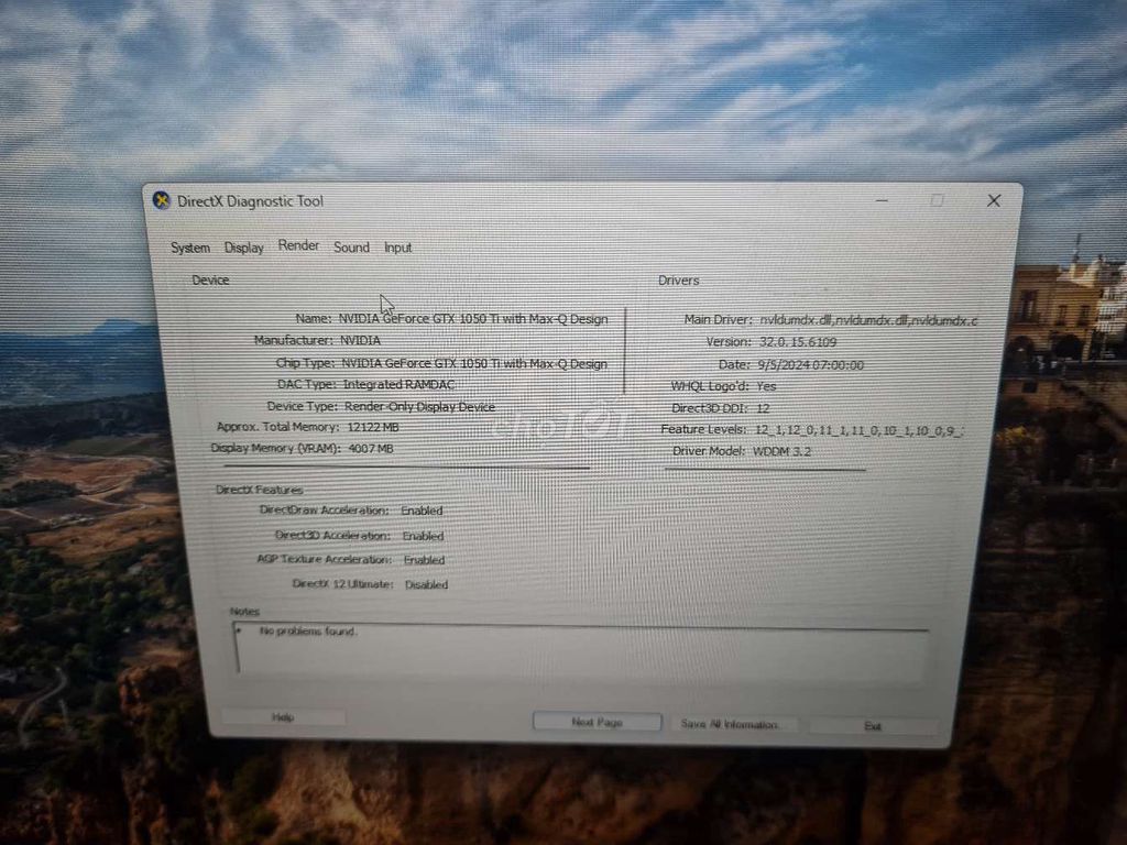 MSI GP63 8RD i5-8300H 16GB 1050timaxQ. Mua bán Laptop tại Thành phố Đà Lạt Lâm Đồng được đăng bởi Nguyễn Đình Bảo Hòa hình 1