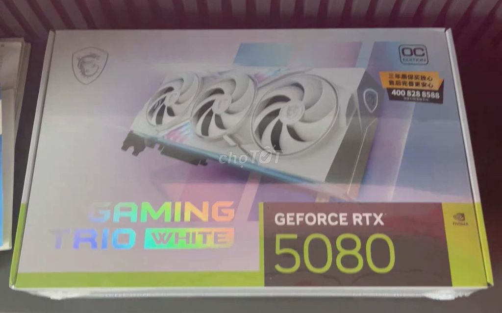 MSI GeForce RTX 5080 GAMING TRIO OC 16GB mới 100%. Mua bán Linh kiện (RAM, Card...) tại Huyện Gia Bình Bắc Ninh được đăng bởi Lê Minh Đức hình 1