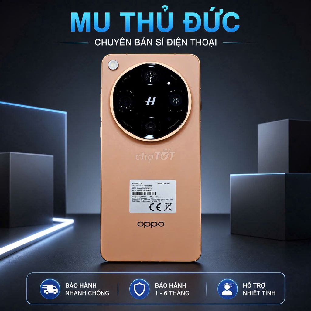 Oppo Find X9 Ultra 5G (12+512Gb) Q.tế , BH T6-27. Mua bán Điện thoại tại Thành phố Thủ Đức Tp Hồ Chí Minh được đăng bởi Mu Android Thủ Đức HCM hình 1