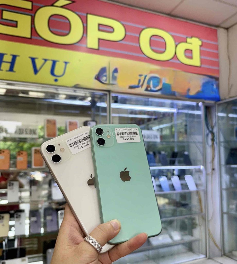 Apple iPhone 11 64GB Trắng Đã sử dụng. Mua bán Điện thoại tại Thành phố Qui Nhơn Bình Định được đăng bởi HƯNG MOBILE 07 Nguyễn Tất Thành Trung Tâm Thương Mại COOPMART hình 1