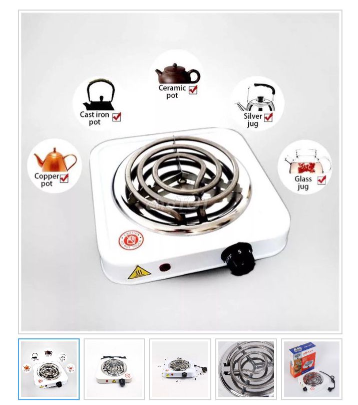 Bếp điện Kim loại Trắng. Mua bán Bếp, lò, đồ điện nhà bếp tại Huyện Nhà Bè Tp Hồ Chí Minh được đăng bởi Huy nguyễn hình 1