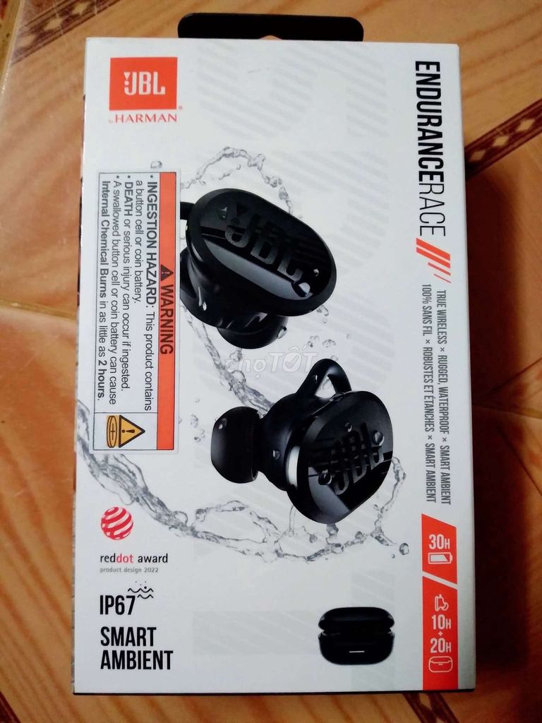 Tai nghe JBL Endurance Race Đen Chống nước IP67. Mua bán Tivi, Âm thanh tại Quận Tân Bình Tp Hồ Chí Minh được đăng bởi Ngọc Tâm hình 1
