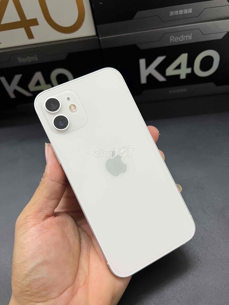Apple iPhone 12 64GB Trắng. Mua bán Điện thoại tại Quận Hải Châu Đà Nẵng được đăng bởi Nghĩa ST hình 1