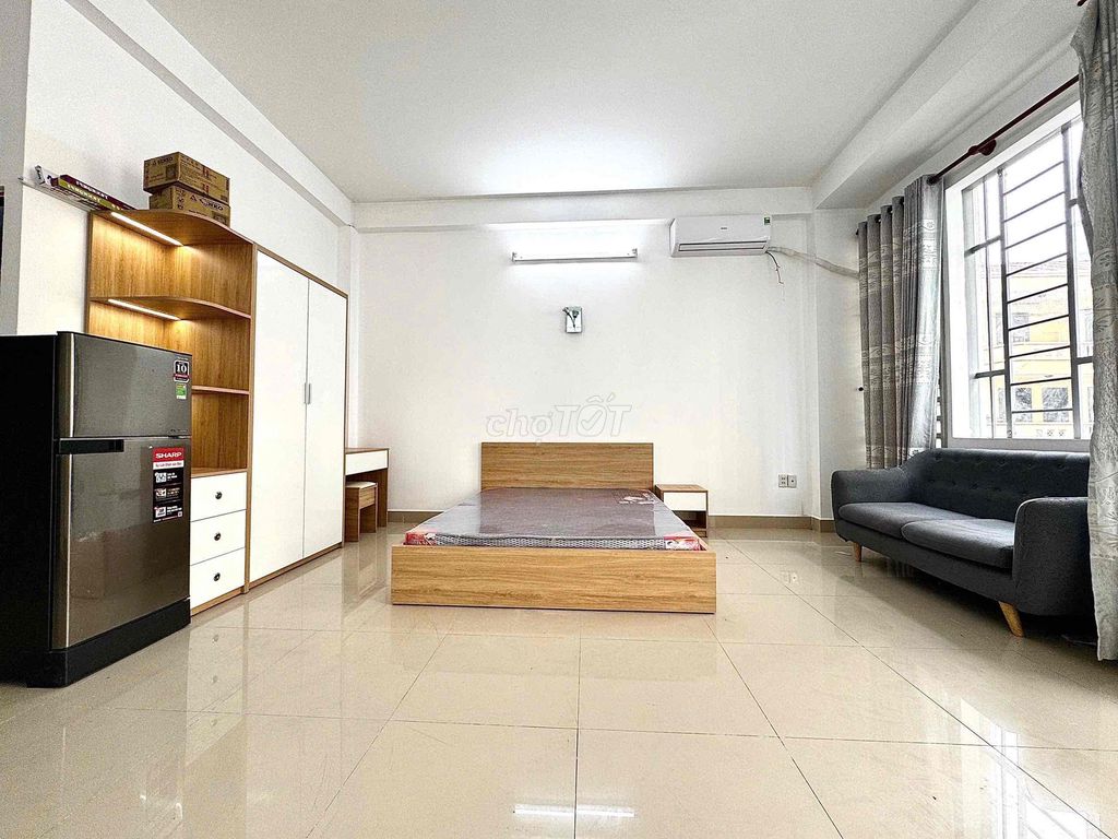 CHO THUÊ STUDIO BAN CÔNG MỚI KENG FULL TIỆN NGHI NGAY TOÀ VIETTEL Q3