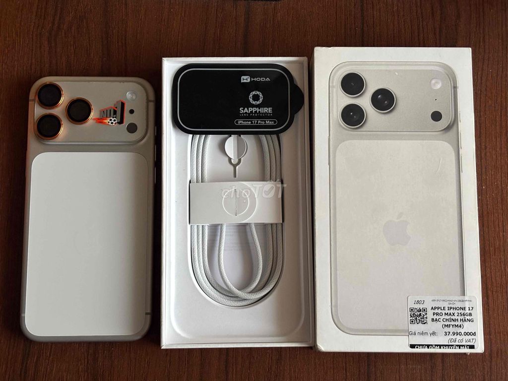 Apple iPhone 17 Pro Max 256GB Bạc Đã sử dụng. Mua bán Điện thoại tại Quận 11 Tp Hồ Chí Minh được đăng bởi Danh Nguyen hình 1