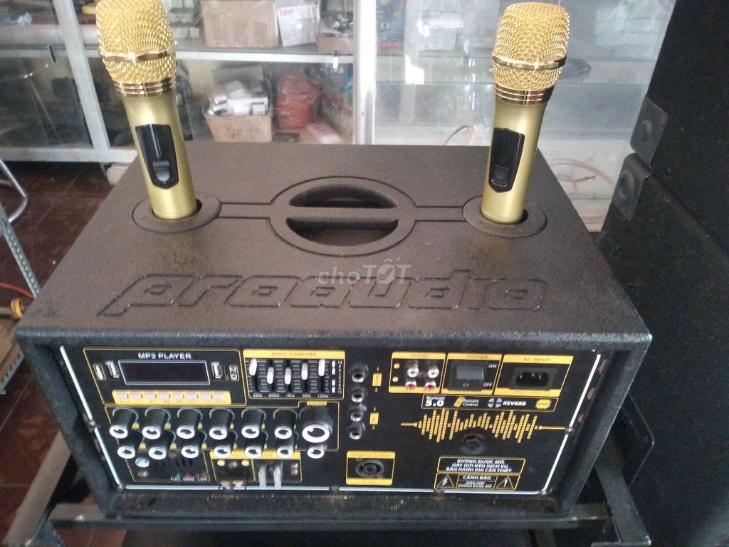 Amply loa kéo Proaudio Đen. Mua bán Tivi, Âm thanh tại Huyện Long Điền Bà Rịa - Vũng Tàu được đăng bởi sưu tầm đồ cũ  hình 1