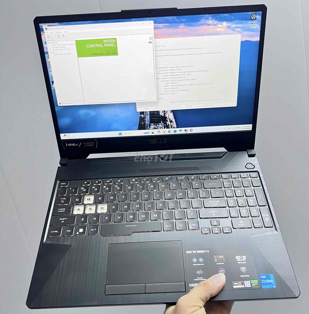 Asus FX506HF i5-11400H 8GB/512GB. Mua bán Laptop tại Quận Đống Đa Hà Nội được đăng bởi Junioor Computer hình 1