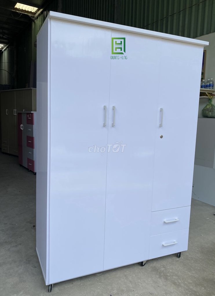 TỦ NHỰA ĐÀI LOAN 3 CÁNH - TỦ NHỰA ĐÀI LOAN - TỦ . Mua bán Tủ, kệ gia đình tại Quận 10 Tp Hồ Chí Minh được đăng bởi LÊ VĂN HÙNG hình 1
