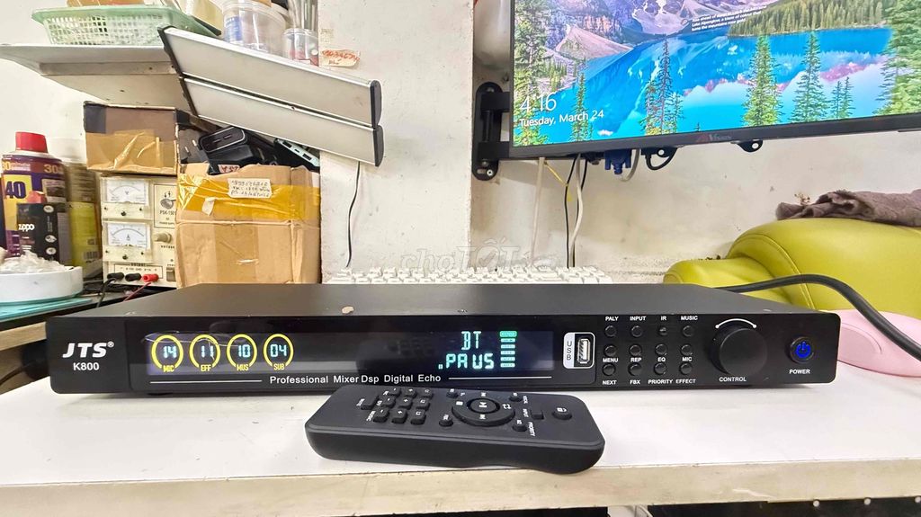 Vang cơ lai số JTS K800 Đen,dể chỉnh mà cực hay. Mua bán Tivi, Âm thanh tại Quận 3 Tp Hồ Chí Minh được đăng bởi Lê Thanh hình 1