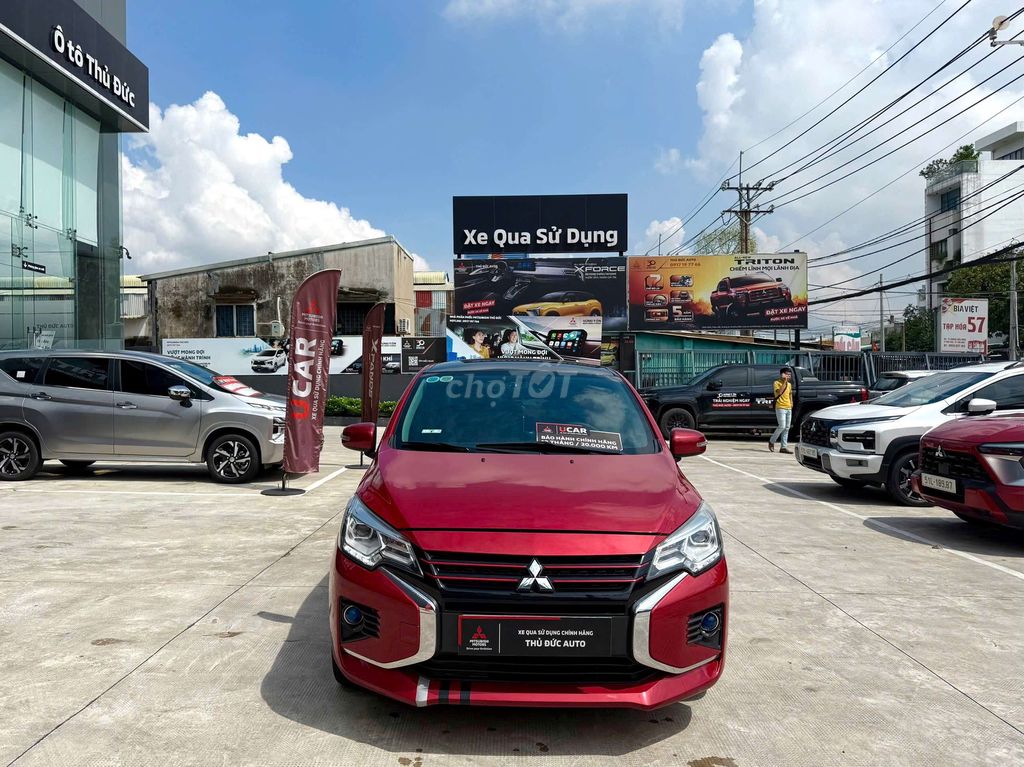 Mitsubisbi Attrage Premium 2021 Màu Đỏ - Odo 66800. Mua bán Ô tô tại Thành phố Thủ Đức Tp Hồ Chí Minh được đăng bởi Mitsubishi Chính Hãng hình 2