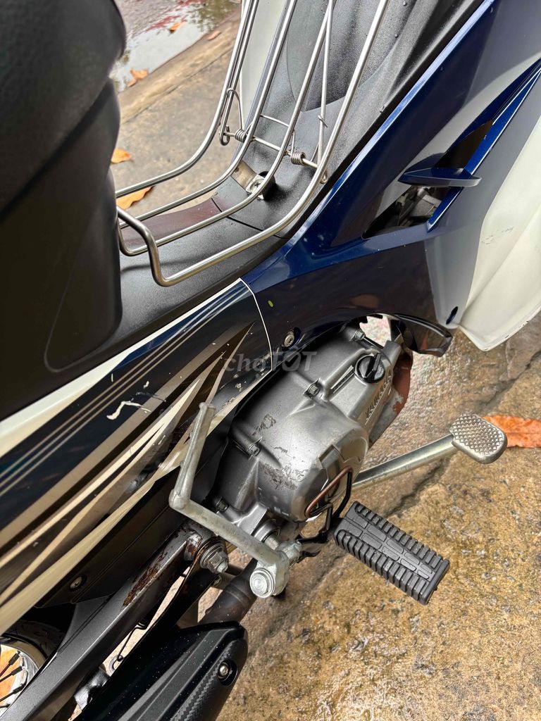 Yamaha Sirius Trắng xanh. Mua bán Xe máy tại Thị xã Bến Cát Bình Dương được đăng bởi xe máy trả góp tín nghĩa  hình 6