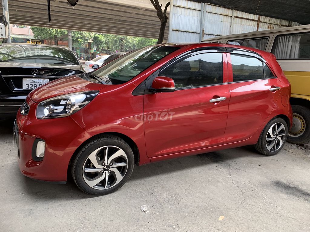 Kia Morning 2019 Tự động 10 vạn km Đỏ