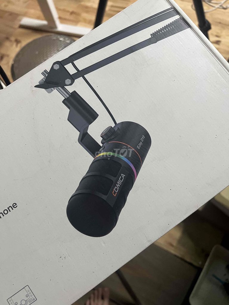 Microphone COMICA EJoy D10 Đen. Mua bán Tivi, Âm thanh tại Thành phố Tây Ninh Tây Ninh được đăng bởi Thuận hình 1